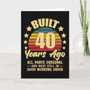 40 jaar geleden Alle onderdelen origineel 40ste ve Kaart