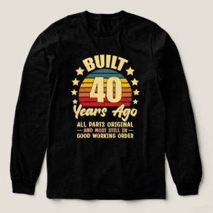 40 jaar geleden Alle onderdelen origineel 40ste ve Tri-Blend Shirt