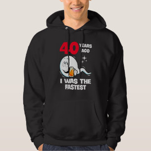 40 jaar geleden was ik de sterkste verjaardag 40 j hoodie