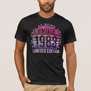 40 jaar geweldig Limited Edition Vintage T-shirt