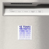 40 jaar geweldige sinds 40 jaar magneet (Insitu (Vaatwasser))