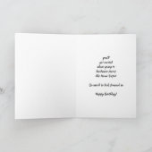 40 Jaar Grappige Ouderdom Mannelijke Humor Kaart (Binnen)