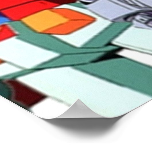 40 jaar Gundam Poster (Hoek)