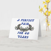 40 jaar Jubileum Kaart (Gele Bloem)