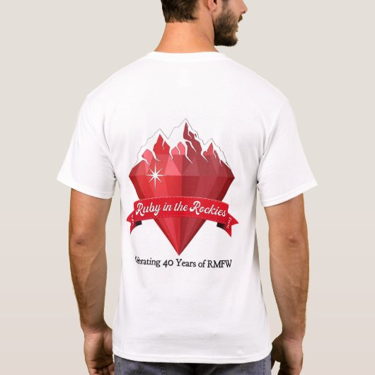 40 Jaar jubileum T-shirt (Achterkant)