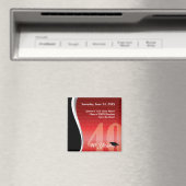 40 jaar klasse reünie magneet (Insitu (Vaatwasser))