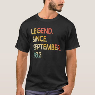 40 jaar  legenda sinds september 1982 40e t-shirt
