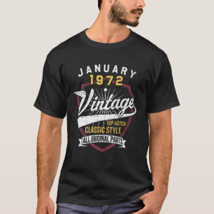 40 jaar oud cadeau gedaan in februari 1982 40T T-shirt
