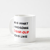 40 jaar oud, geweldige koffiemok (Voorkant links)