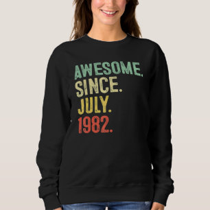 40 jaar oud Geweldige sinds juli 1982 40ste geboor Trui
