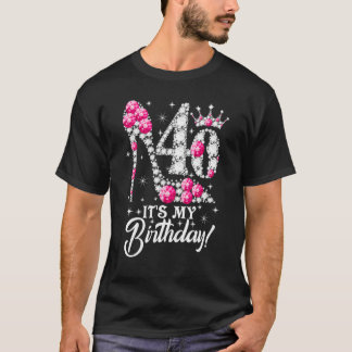 40 jaar oud Het is mijn Verjaardag 40e Verjaardag T-shirt