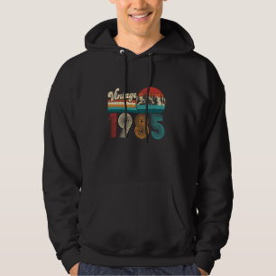 40 Jaar Oud  Vintage Geboren In 1985 40ste Verjaar Hoodie
