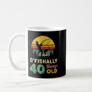 40 jaar oud Vist Gift 40th Birthday Cool Forty Koffiemok