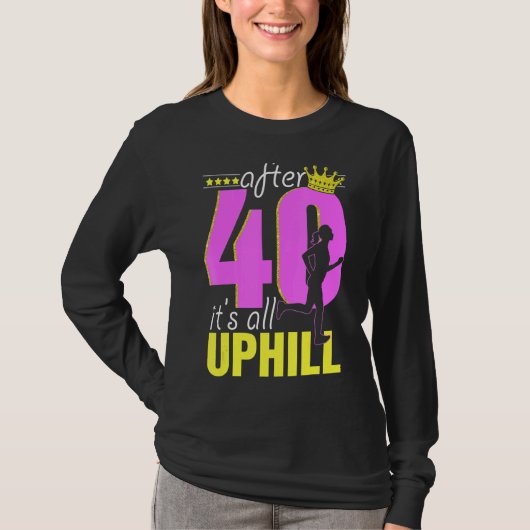 40 jaar oude 40e verjaardag t-shirt (Voorkant)