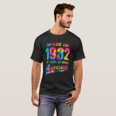 40 jaar oude Birthday 40 e.a. 1982 Geweldige kleur T-shirt (Voorkant volledig)