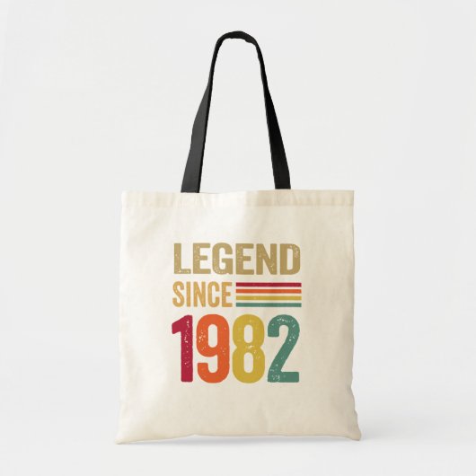 40 jaar oude cadeautjes sinds 1982 - 40e B-dag Tote Bag (Voorkant)