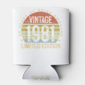 40 jaar oude geschenken  1981 beperkte editie 40t blikjeskoeler (Achterkant)