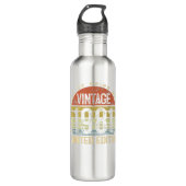 40 jaar oude geschenken  1981 beperkte editie 40t waterfles  (Voorkant)