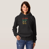 40 jaar oude legering sinds juli 1982 40e verjaard hoodie (Voorkant volledig)