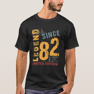 40 jaar oude Vintage 1982 40e verjaardag T-shirt