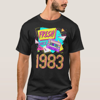 40 jaar oude Vintage 1983 40e verjaardag 33 T-shirt