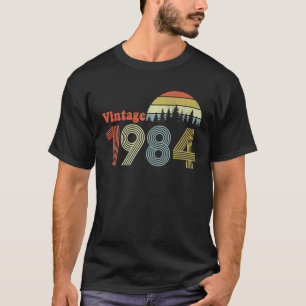 40 Jaar Oude Vintage 1984 Beperkte Editie 40ste T-shirt