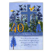 40 jaar religieuze service Larkspur-scripts (Voorkant)