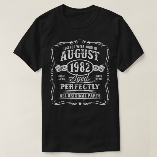 40 jaar Shirt voor mannen en vrouwen (Design voorkant)