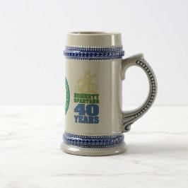 40 jaar Spartan Stein Bierpul