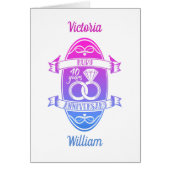 40 Jaar traditionele robijn 40e trouwdag (Voorkant)