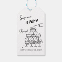 40 jaar verjaardag Champagnetoren funky