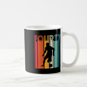 40 Jaar Voetbal Cadeau 40ste Verjaardag Vintage Vo Koffiemok