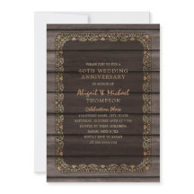 40-jarig Huwelijksjubileum Rustic Hout Landelijke