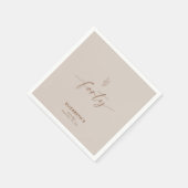 40-jarig jubileum Elegant Minimal Servet (Hoek)