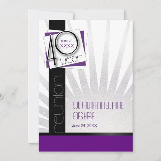  40-jarige vakbond kaart (Voorkant)