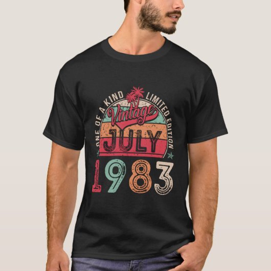 40 juli 1983 40e t-shirt (Voorkant)