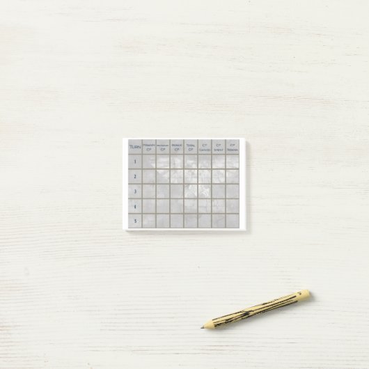 40 K Game Tracker Post-it® notes (Op bureau)