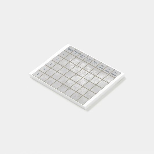 40 K Game Tracker Post-it® notes (Schuin)