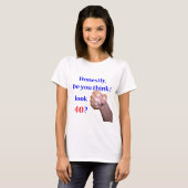 40 Kijk ik er 40 uit? T-shirt (Voorkant volledig)