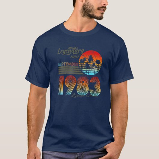 40. Legenda sinds september 1983 T-shirt (Voorkant)