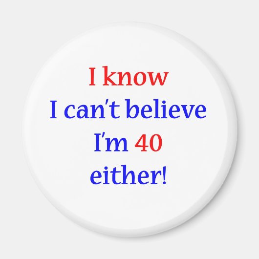 40 MAGNEET (Voorkant)