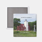 40 mijl vuurtorenkop magneet (Voorkant / Achterkant)