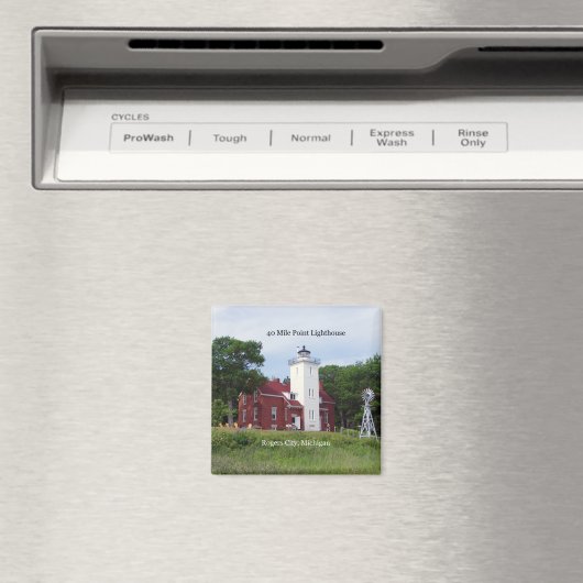 40 mijl vuurtorenkop magneet (Insitu (Vaatwasser))