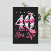 40 Mijn beste leven Kaart (Staand voorkant)