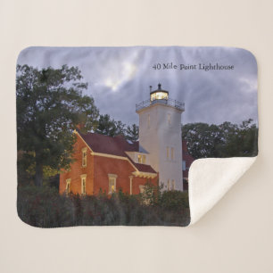 40 Mile Point Lighthouse bij de sherpa deken