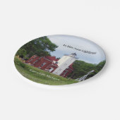 40 Mile Point Lighthouse-bord Papieren Bordje (Gekanteld)