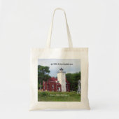40 Mile Point Lighthouse canvas tas (Voorkant)