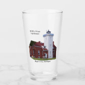 40 Mile Point Lighthouse-glas Glas (Voorkant)