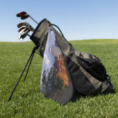 40 Mile Point Lighthouse golfhanddoek (Groen)