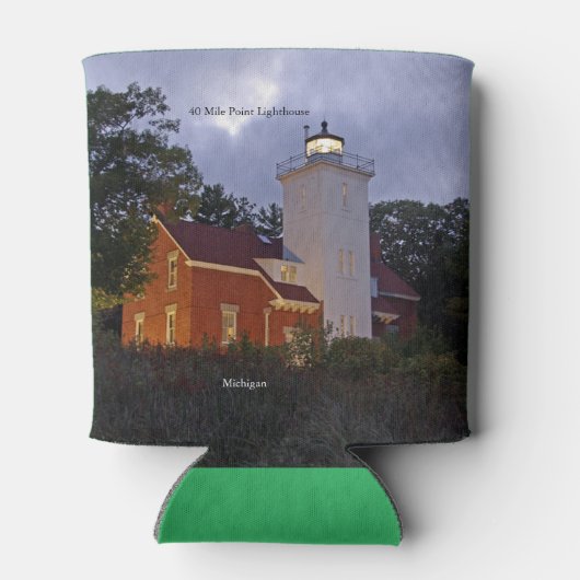 40 Mile Point Lighthouse koelbox Blikjeskoeler (Achterkant)